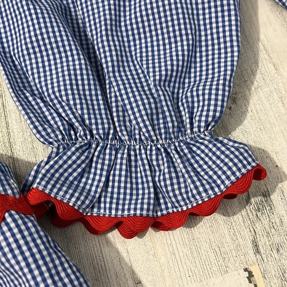 Reindeer Smocked Two Piece Set Size 18 Month - Picture 9 of 9